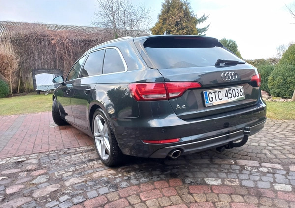 Audi A4 cena 66900 przebieg: 142000, rok produkcji 2016 z Tczew małe 232